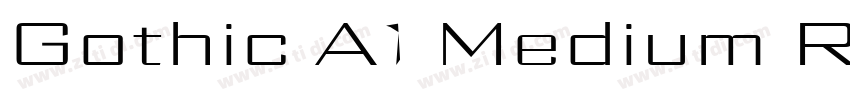 Gothic A1 Medium Reg字体转换